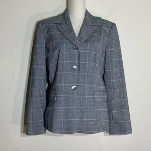 LeSuit suit it 14 petite three button blazer